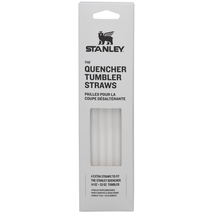 Stanley 1913 Quencher® H2.0 FlowState™ Tumbler Straws 0.59L in Clear | Front View