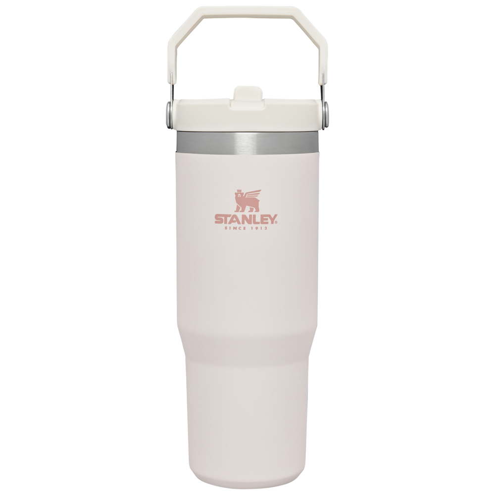 Stanley 1913 The IceFlow Flip Straw Tumbler 30 OZ 0.88 L - Stanley Create in Rose Quartz | Front View