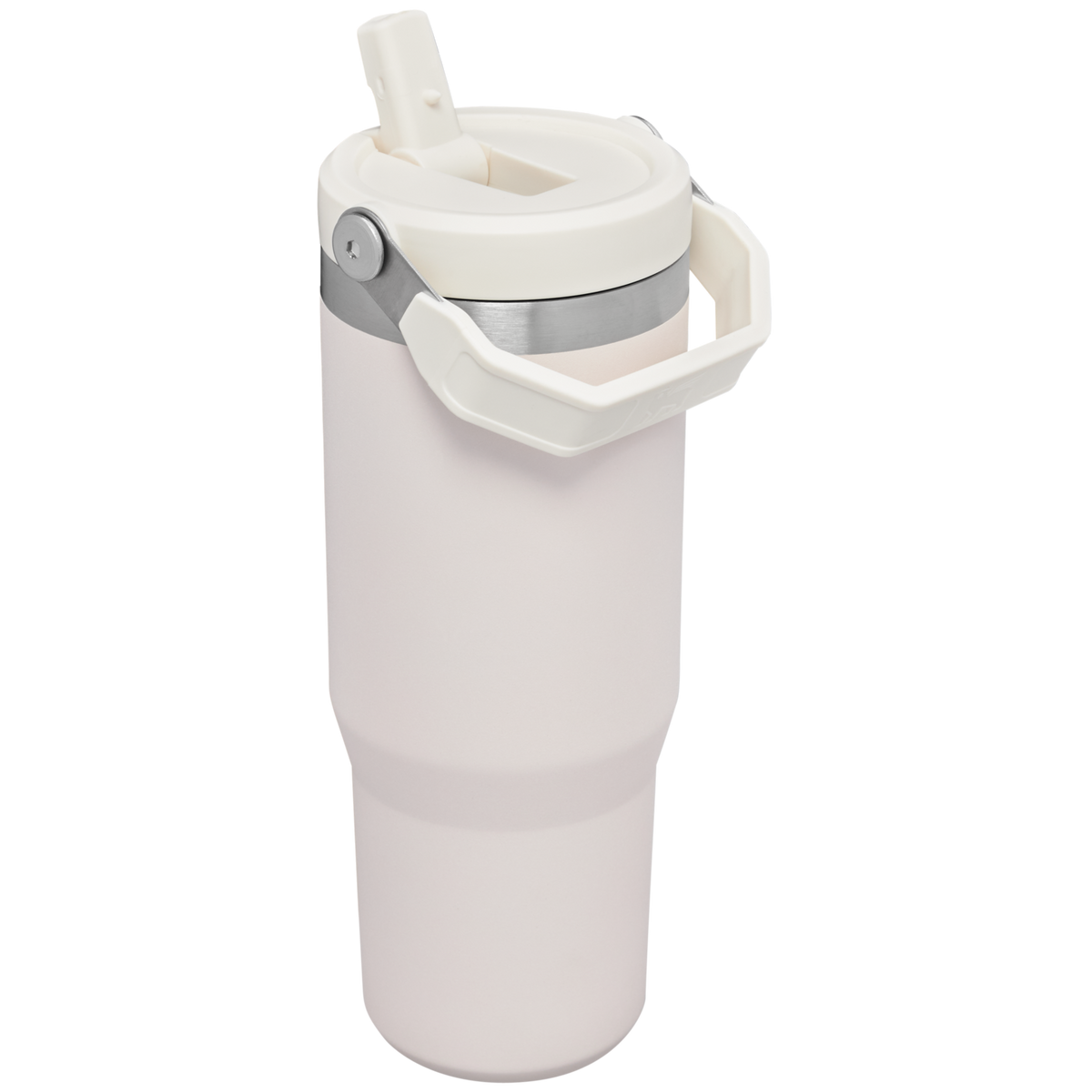 Stanley 1913 The IceFlow Flip Straw Tumbler 30 OZ 0.88 L - Stanley Create in Rose Quartz | Back View