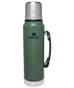 Swatch for Stanley 1913 Classic Heritage Bottle 1.1 QT in Hammertone Green