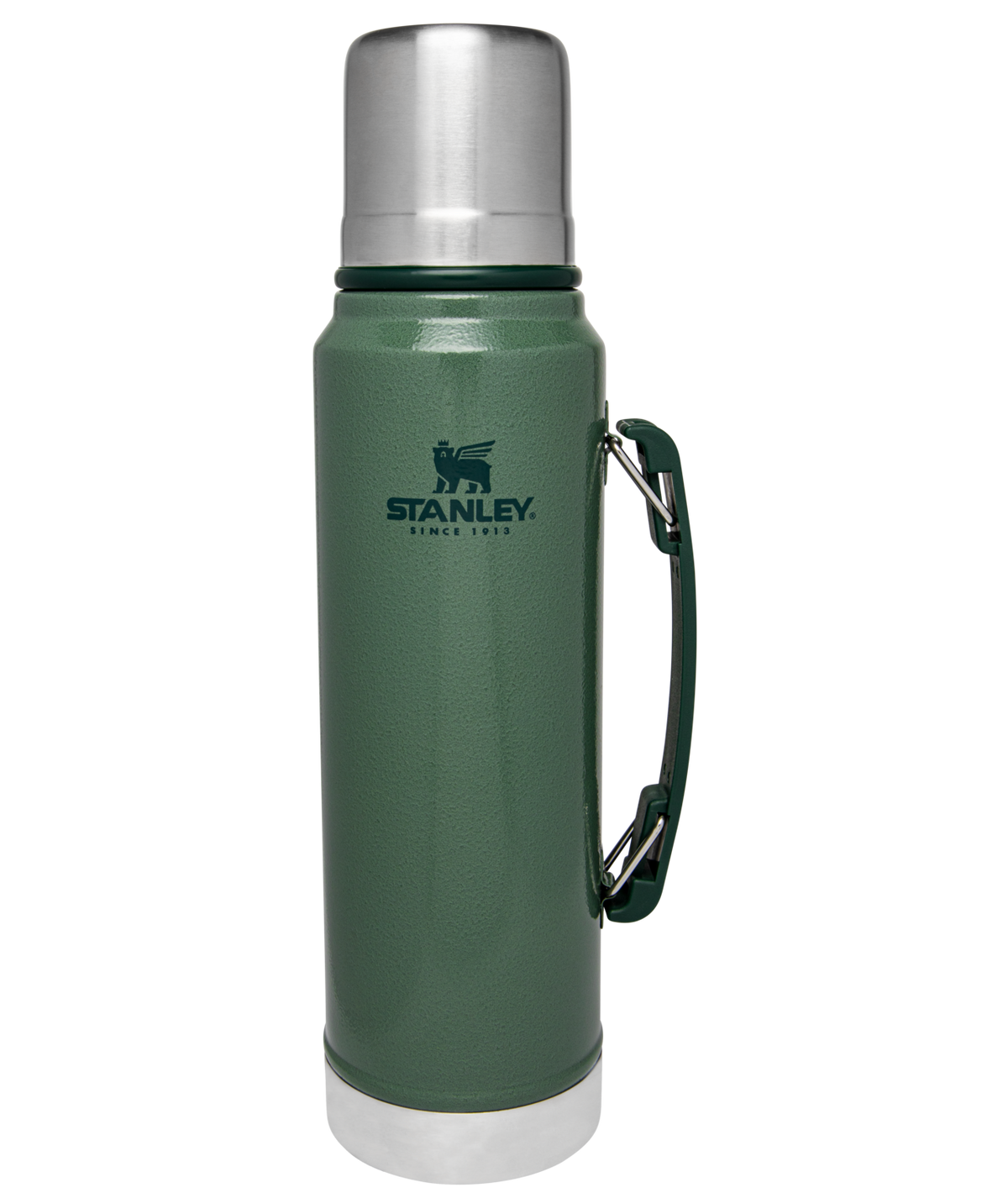 Stanley 1913 Classic Heritage Bottle 1.1 QT in Hammertone Green | View 1