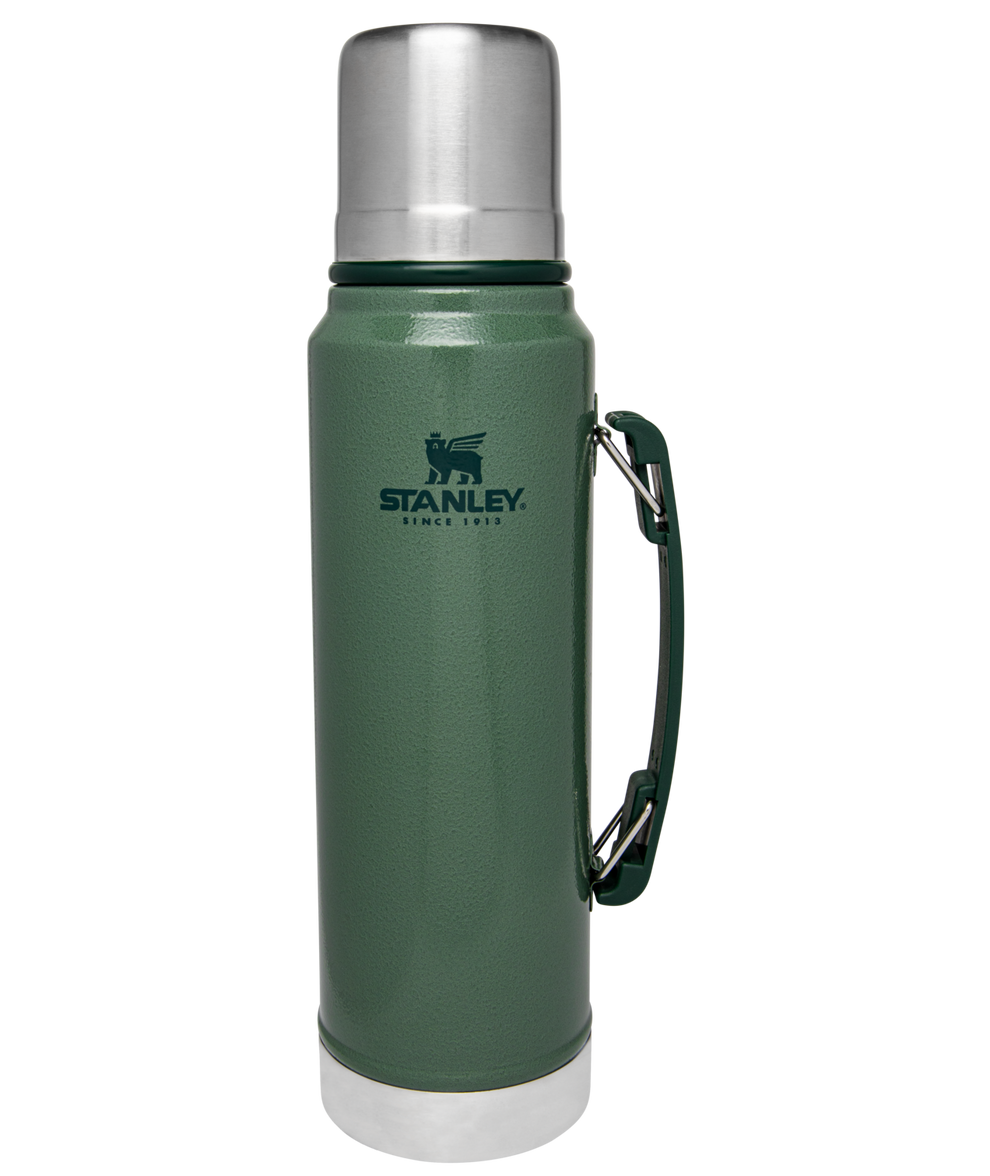 Stanley 1913 Classic Heritage Bottle 1.1 QT in Hammertone Green
