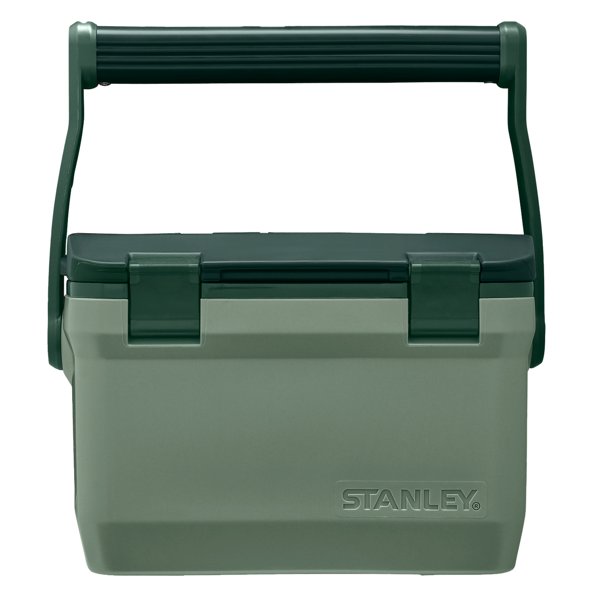 Stanley 1913 Adventure Easy Carry Lunch Cooler 7 QT 6.6 L in Stanley Green | Front View