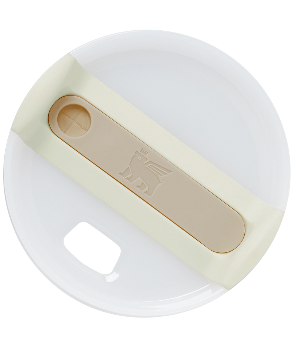 Stanley 1913 The Quencher H2.O FlowState™ Tumbler Lid 40 OZ in Milky White | Lid View