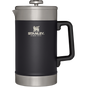 Swatch for Stanley 1913 Classic Stay Hot French Press 48 OZ 1.4 L in Matte Black | Front View