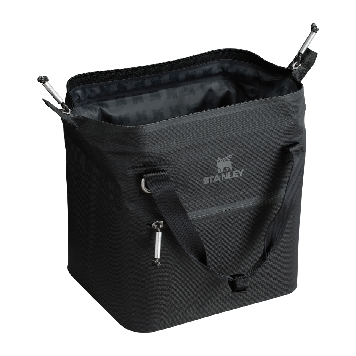 Stanley 1913 The All Day Julienne Mini Cooler 10 Can 7.4 QT 7.0 L in Black | View 2