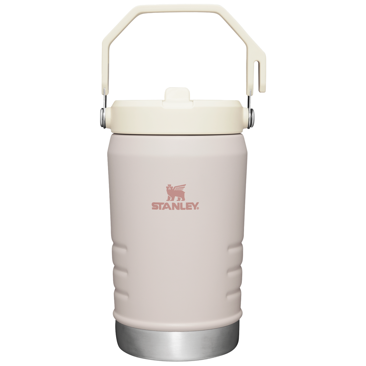 Stanley 1913 The IceFlow Flip Straw Jug 40 OZ 1.18 L in Rose Quartz | Front View