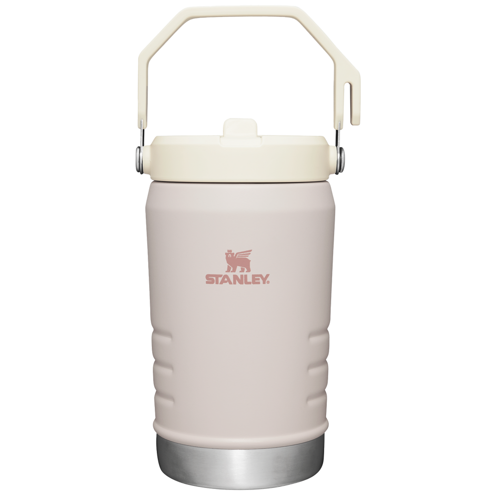Stanley 1913 The IceFlow Flip Straw Jug 40 OZ 1.18 L in Rose Quartz | Front View