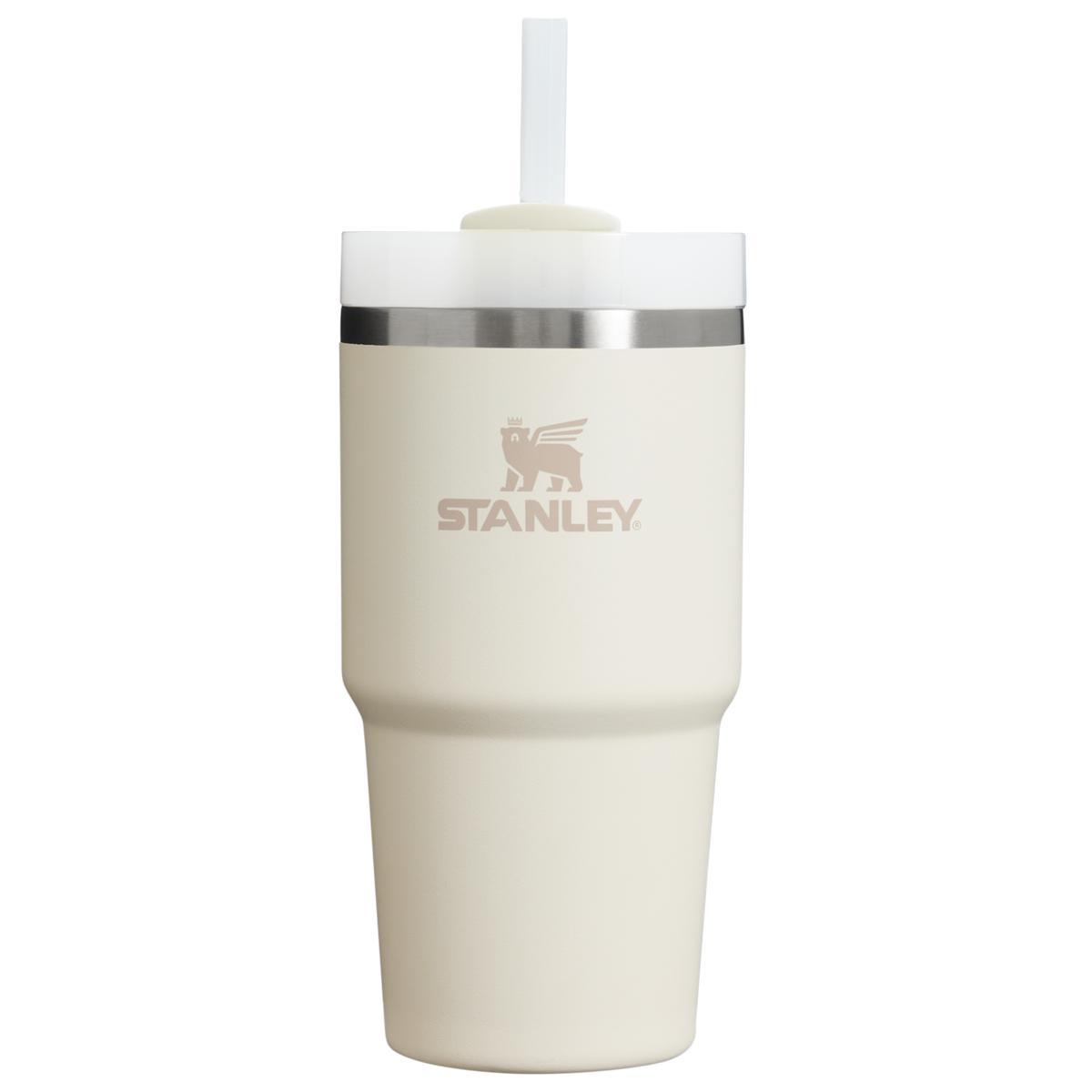 Stanley 1913 The Quencher H2.0 FlowState™ Tumbler 20 OZ 0.59 L in Cream 2.0 | Front View