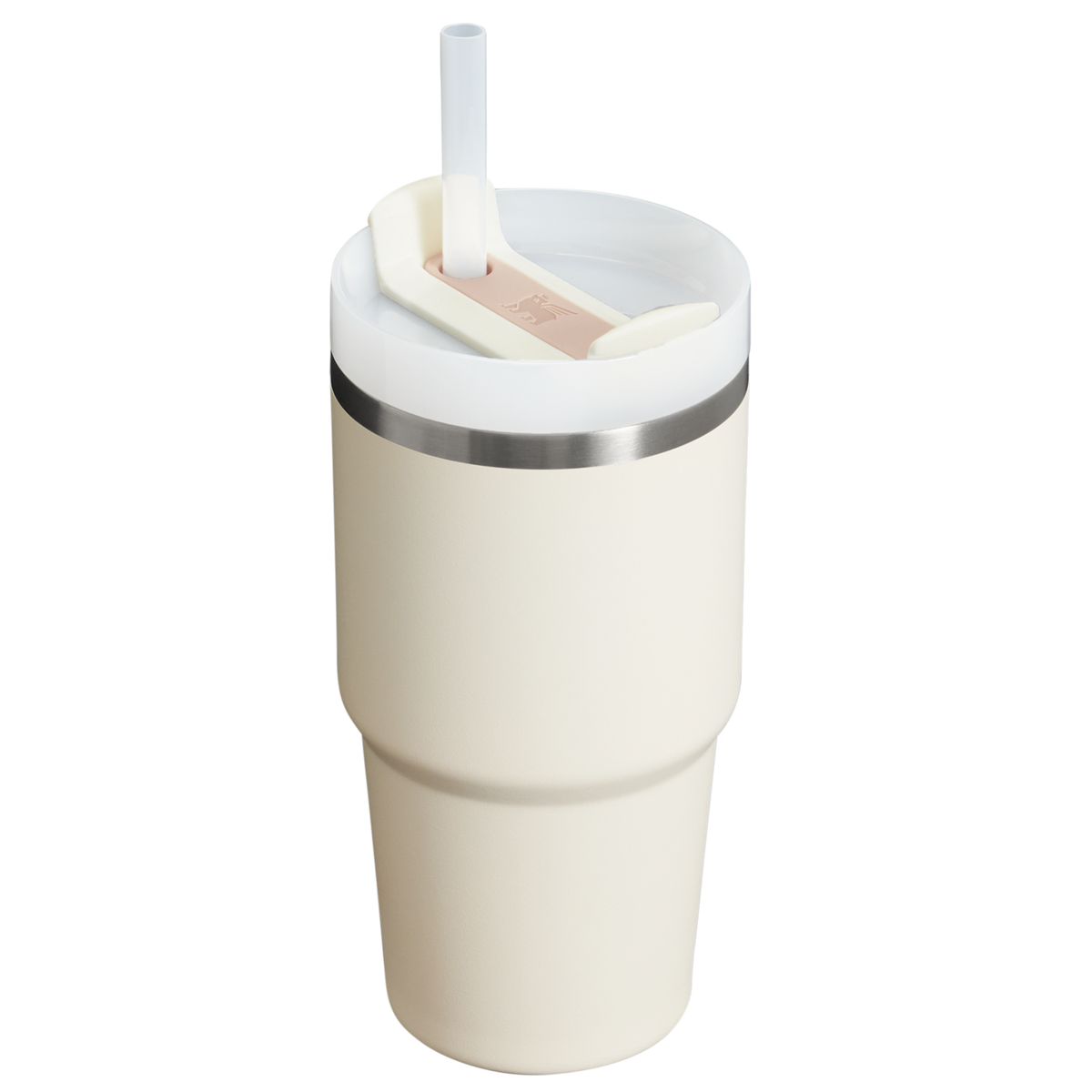 Stanley 1913 The Quencher H2.0 FlowState™ Tumbler 20 OZ 0.59 L in Cream 2.0 | Back View