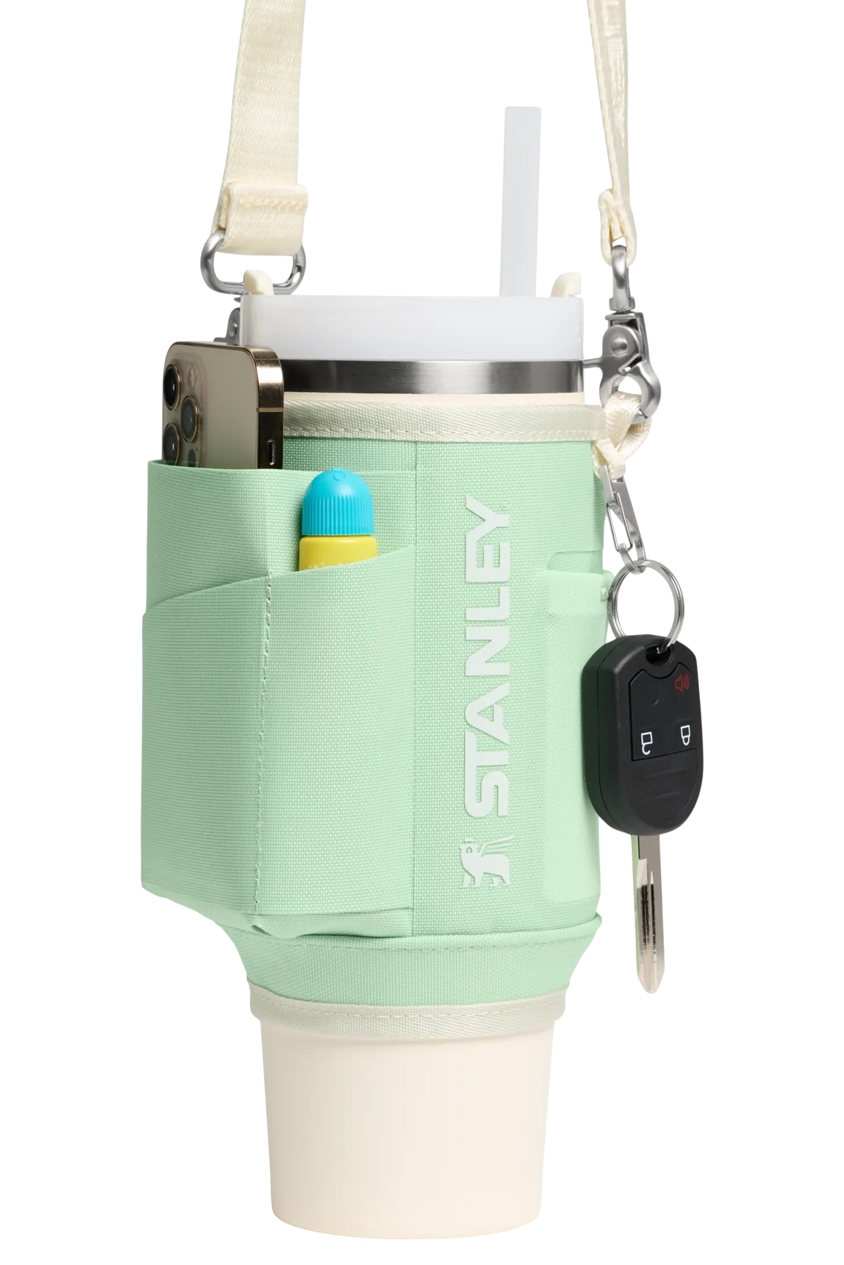 Stanley 1913 All-Day Quencher Carry-All 0.89L in Pistachio | Detailed View