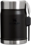 Kleurstaal voor Stanley 1913 Legendary Food Jar + Spork 0.4L in Black 2.0 | Weergave Voorkant