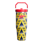 Swatch for Stanley 1913 Stanley 1913 x Arsenal IceFlow™ Flip Straw 2.0 Tumbler 0.89L in Bruised Banana | Back View