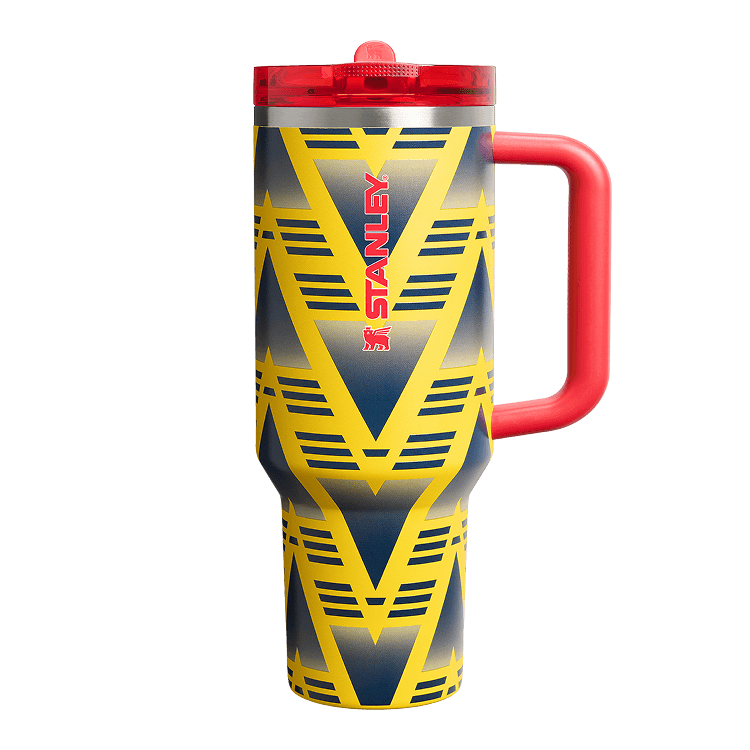 Stanley 1913 Stanley 1913 x Arsenal Quencher® ProTour Flip Straw Tumbler 1.18L in Bruised Banana | Weergave Voorkant