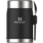 Kleurstaal voor Stanley 1913 Legendary Food Jar + Spork 0.4L in Matte Black Pebble