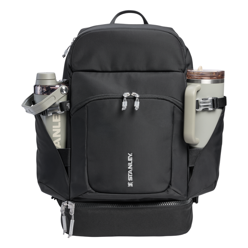 Stanley 1913 Vitalize™ Macro Method Backpack 29.2L in Black | Weergave Voorkant