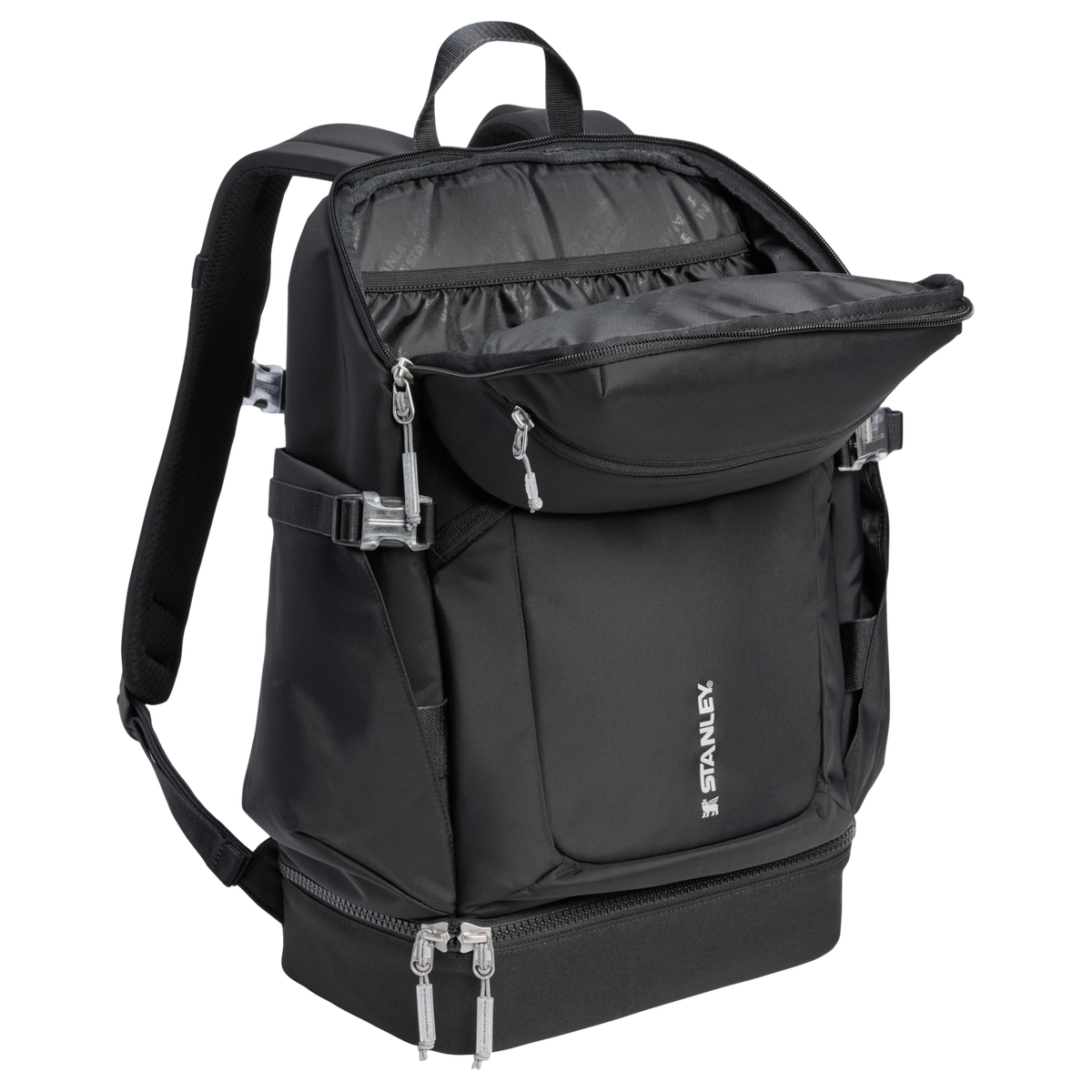 Stanley 1913 Vitalize™ Macro Method Backpack 29.2L in Black | Weergave Openen