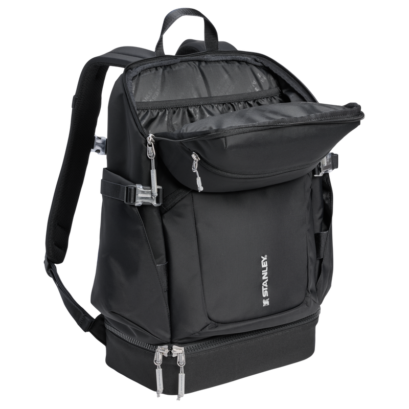Stanley 1913 Vitalize™ Macro Method Backpack 29.2L in Black | Weergave Openen