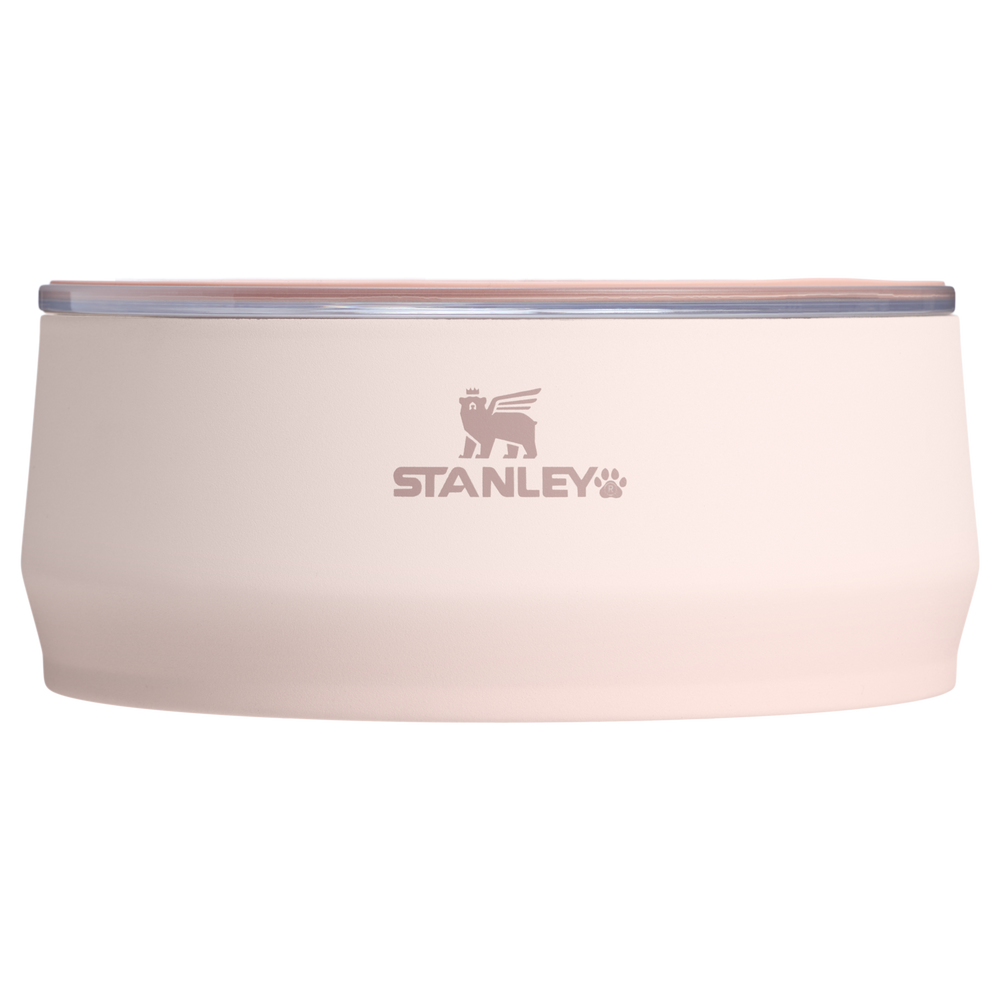 Stanley 1913 The Stanley Pet Bowl 3-cup 0.71 L in Rose Quartz | Front View