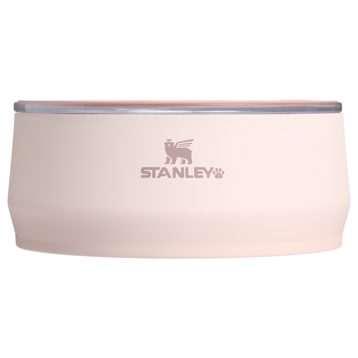 Stanley 1913 The Stanley Pet Bowl 3-cup 0.71 L in Rose Quartz | Front View