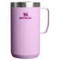 Swatch for Stanley 1913 The Stay-Hot Camp Mug 24 OZ 0.71 L in Soft Orchid | Front View