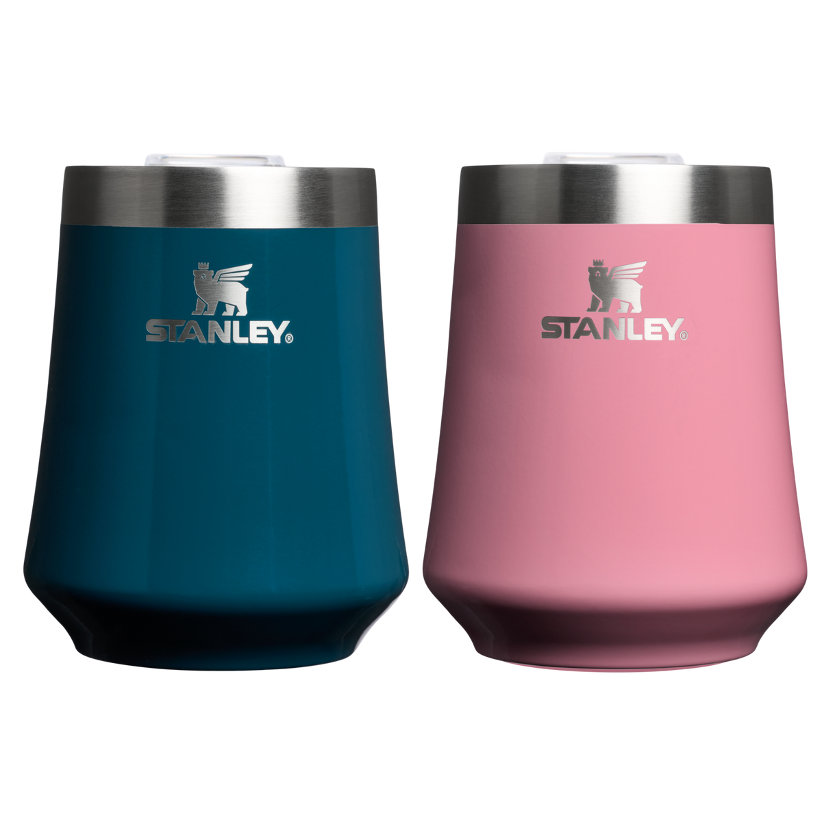 Stanley 1913 Reserve Wine Tumbler Gift Set 0.32L in Ponderosa Gloss/Port Shimmer | Front View