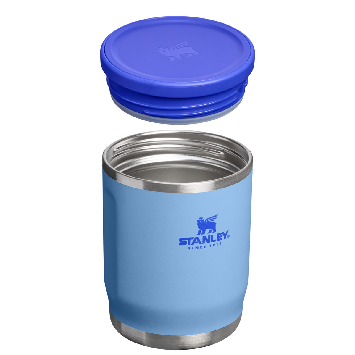 Stanley 1913 Adventure To-Go Food Jar 18 OZ 0.53 L in Blue Sky | Cross Section View