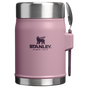 Kleurstaal voor Stanley 1913 Legendary Food Jar + Spork 0.4L in Purple Smoke | Weergave Voorkant