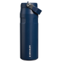 Kleurstaal voor Stanley 1913 IceFlow™ Bottle Flip Straw 2.0 0.71L in Dark Navy | Weergave Voorkant