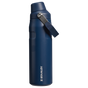 Swatch for Stanley 1913 IceFlow™ Bottle with Fast Flow Lid 24 OZ 0.71 L in Dark Navy | Front View