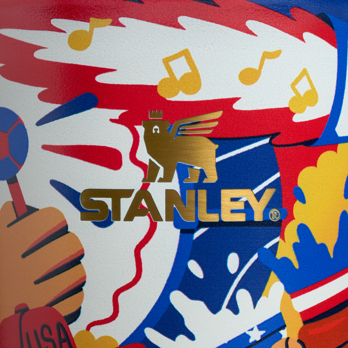 Stanley 1913 Fútbol Artist Collection Tumbler 0.47L in USA | Weergave Gedetailleerd