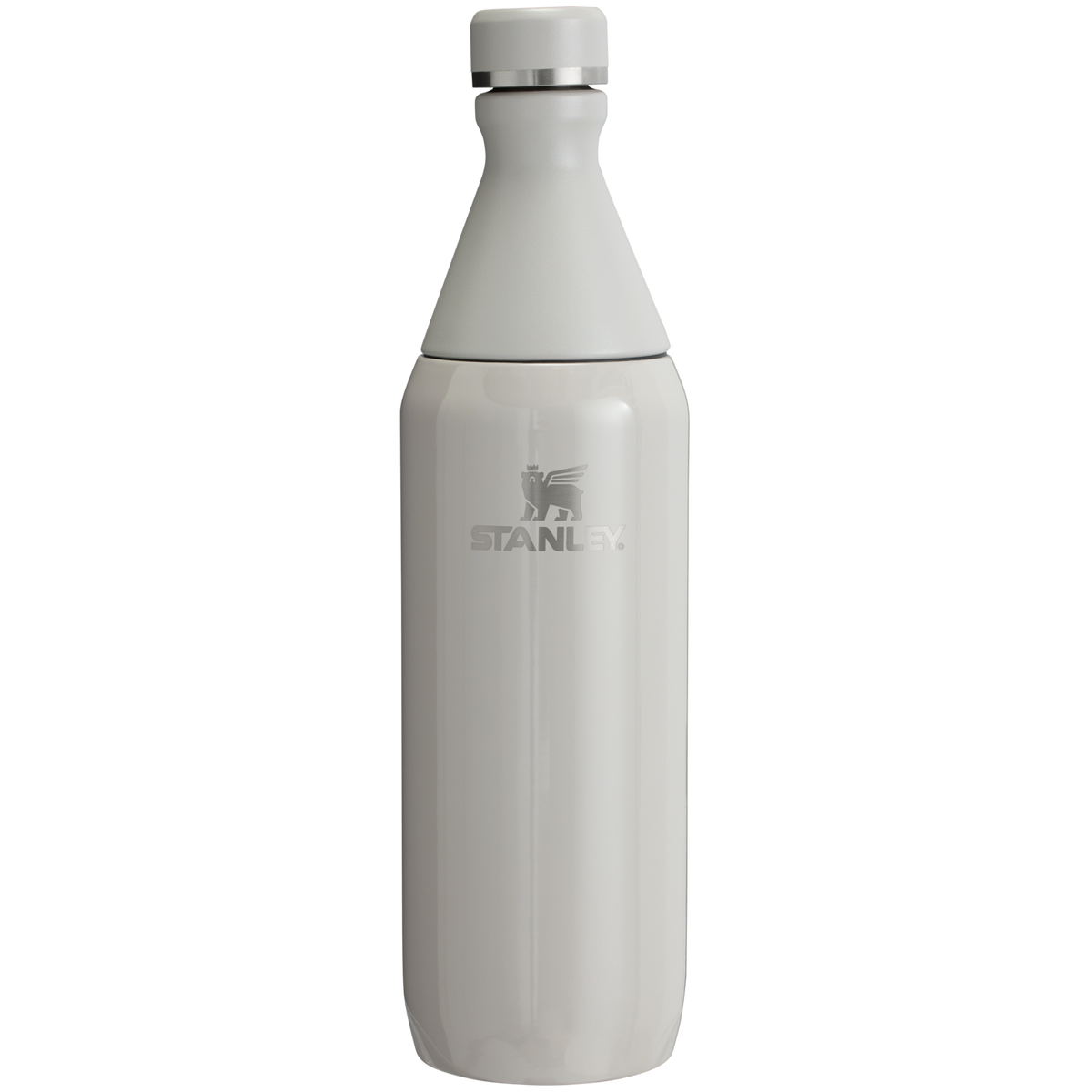 Stanley All Day Slim Water Bottle 20 OZ In Ash Grey Gloss