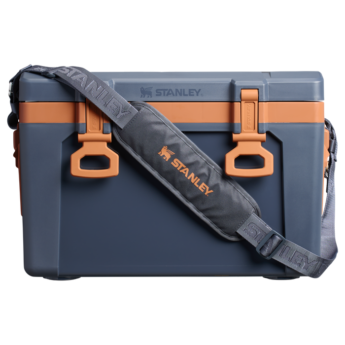 Stanley 1913 The Easy Carry Outdoor Cooler + Strap 24 QT 23 L in Twilight | Front View