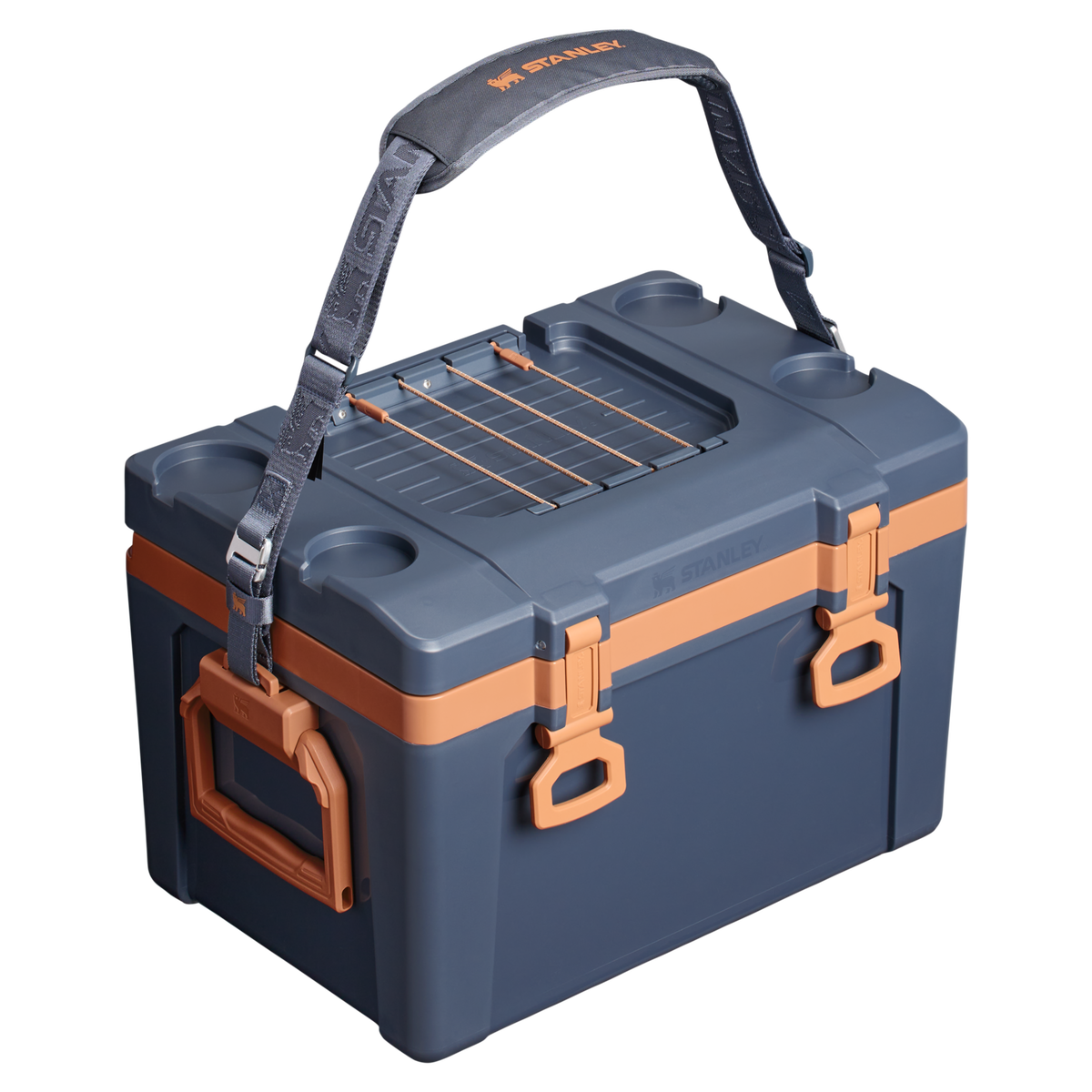 Stanley 1913 The Easy Carry Outdoor Cooler + Strap 24 QT 23 L in Twilight | View 4