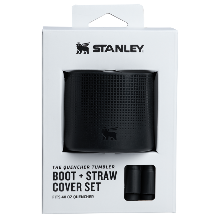 Stanley 1913 Stanley Quencher Boot and Straw Cover Set 20 OZ - 30 OZ in Black