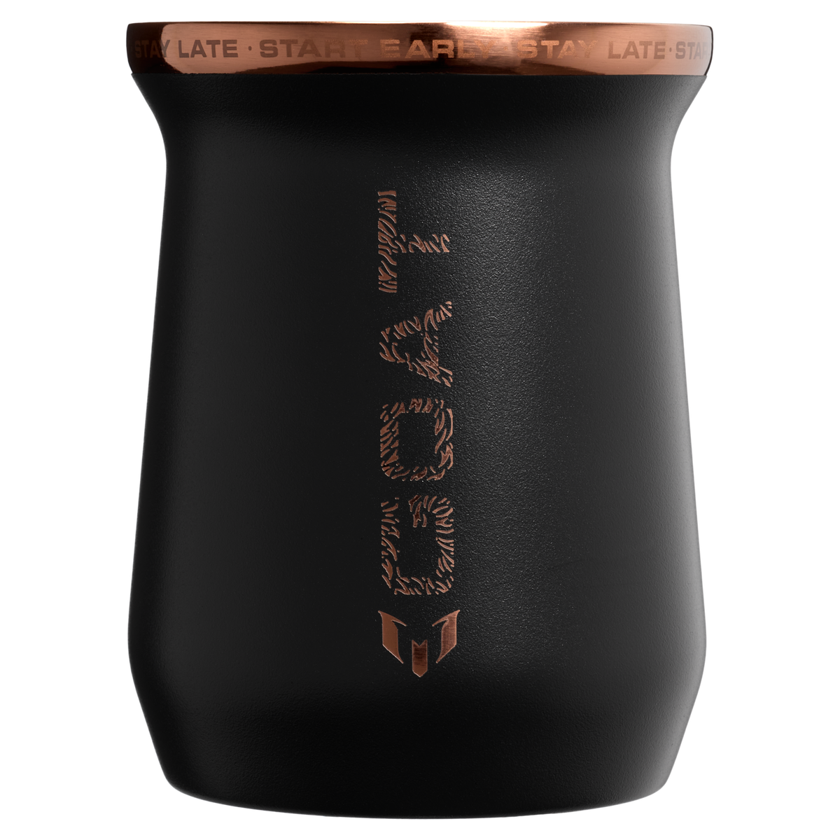 Stanley 1913 Messi x Stanley 1913 Classic Mate Mug 0.23L in Messi GOAT Black | Back View