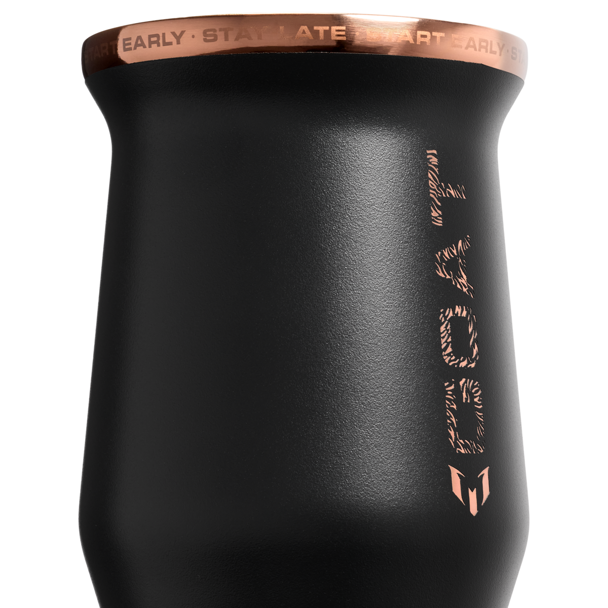 Stanley 1913 Messi x Stanley 1913 Classic Mate Mug 0.23L in Messi GOAT Black | Detailed View
