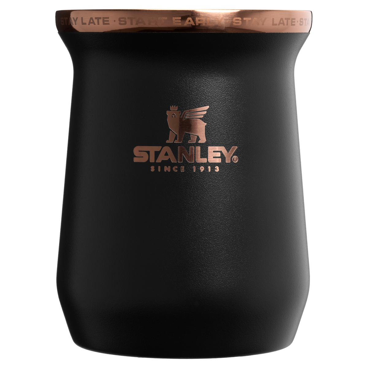 Stanley 1913 Messi x Stanley 1913 Classic Mate Mug 0.23L in Messi GOAT Black | Front View
