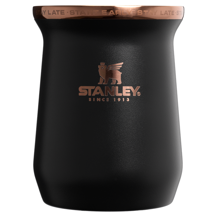 Stanley 1913 Messi x Stanley 1913 Classic Mate Mug 0.23L in Messi GOAT Black | Front View