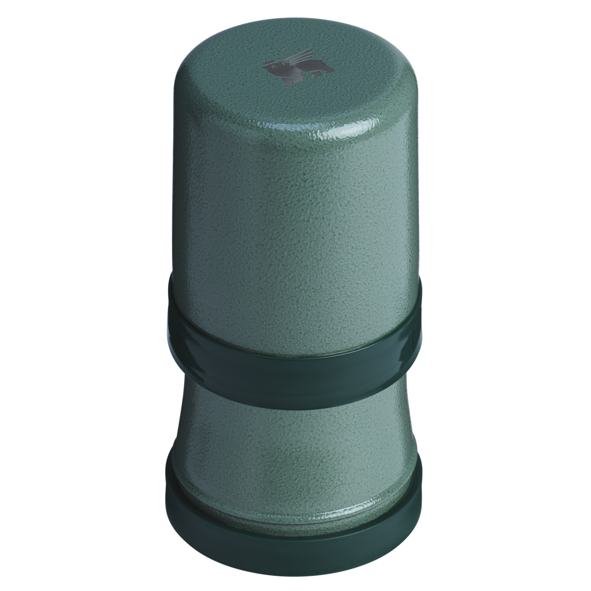 Stanley 1913 Legendary Classic Buddy Cups 0.23L in Hammertone Green | Cross Section View