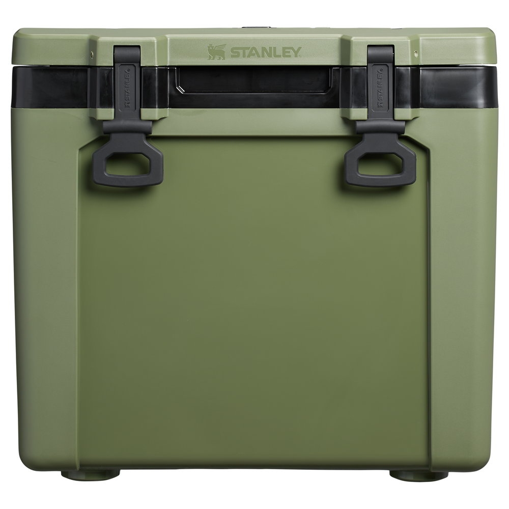 Stanley 1913 The Cold For Days Wheeled Outdoor Cooler 50 QT 47.3 L in Dried Pine | Front View