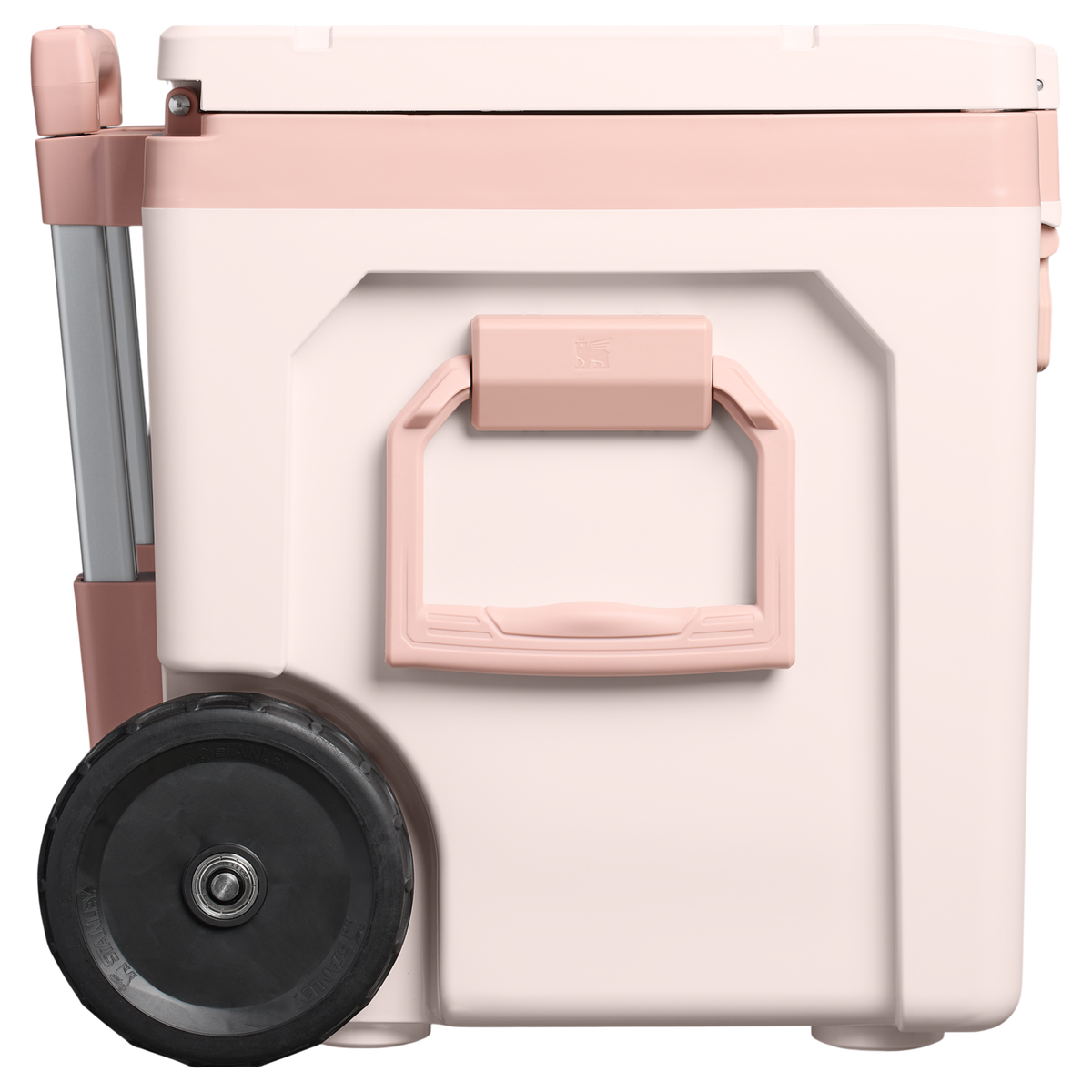 Stanley 1913 Cold-For-Days Wheeled Outdoor Cooler 47.3L in Rose Quartz | Bekijk de 1