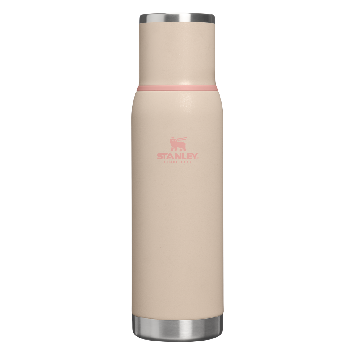 Stanley 1913 Adventure To-Go Bottle 1.1 QT 1 L in Champagne | Front View
