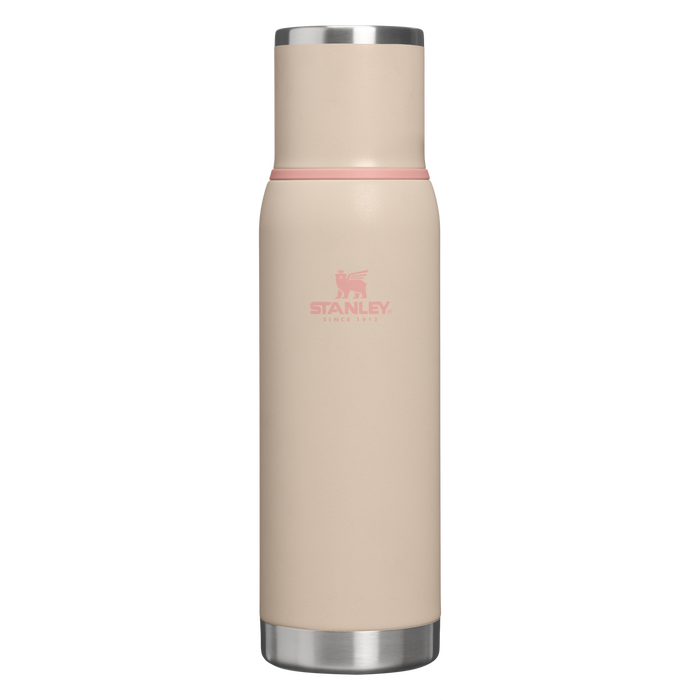 Stanley 1913 Adventure To-Go Bottle 1.1 QT 1 L in Champagne | Front View