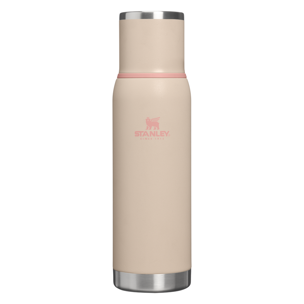 Stanley 1913 Adventure To-Go Bottle 1.1 QT 1 L in Champagne | Front View