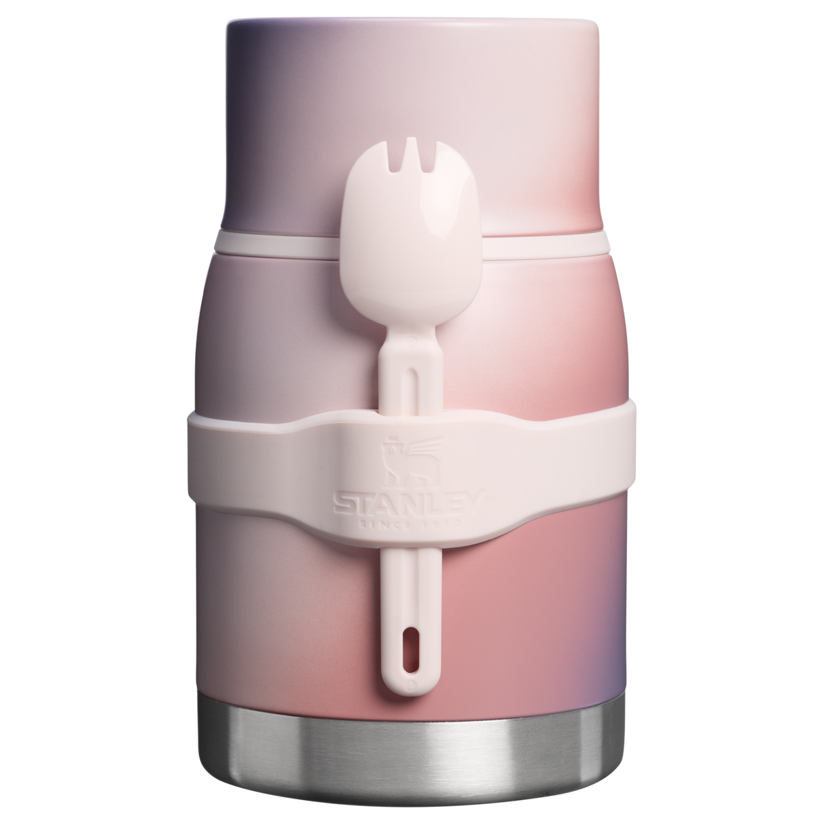 Stanley 1913 Adventure To-Go Food Jar + Spork 24 OZ 0.71 L in Dawn Spiral | Front View