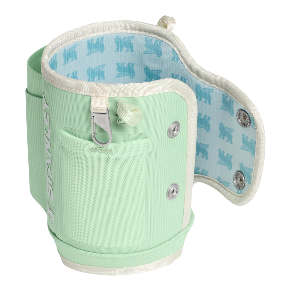 Stanley 1913 All-Day Quencher Carry-All 0.89L in Pistachio | Back Open View