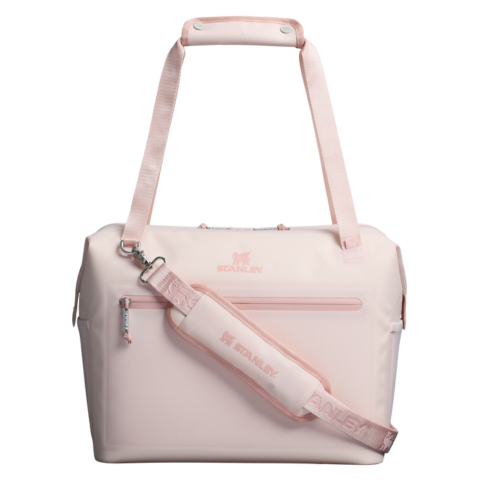 Stanley 1913 All-Day Julienne Max Cooler 18.9L in Rose Quartz | Front View