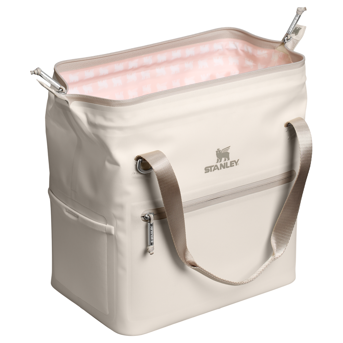 Stanley 1913 The All Day Julienne Midi Cooler 12 QT 11.3 L in Cream | Open View