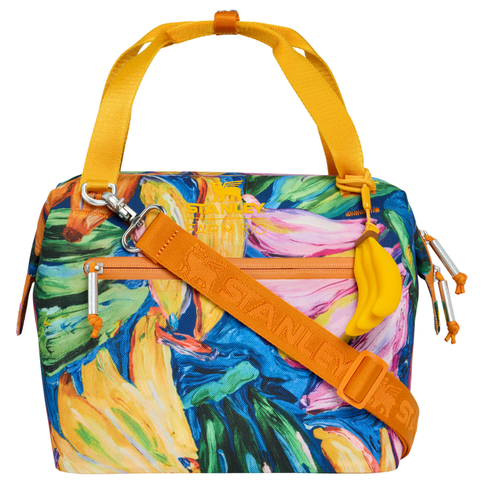 Stanley 1913 Stanley 1913 x FARM Rio All-Day Julienne Mini Cooler 7L in Farm Rio Painted Bananas | Weergave Voorkant